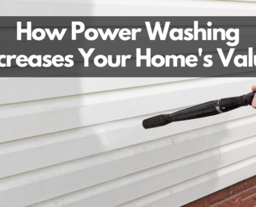 how power washing increases your homes value
