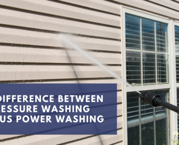 The Difference Between Pressure Washing Versus Power Washing