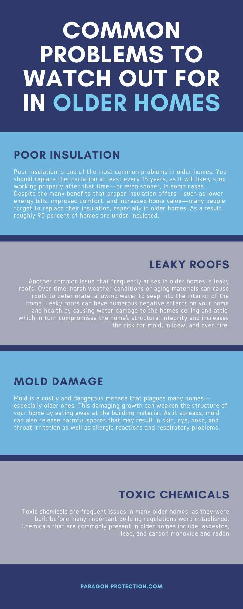 Common Problems to Watch Out for in Older Homes