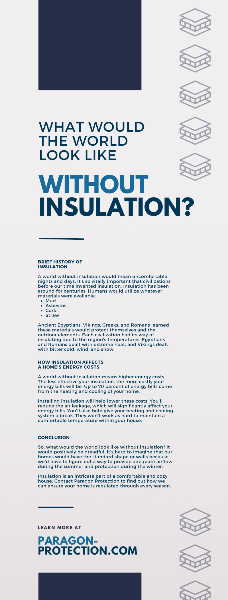 What Would the World Look Like Without Insulation?